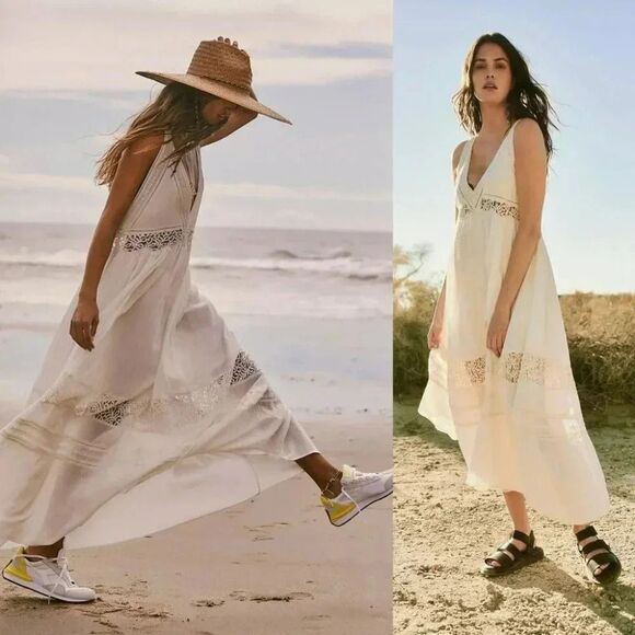 Free People Carla Lace Dress Size XS NWT $168 - Picture 11 of 12